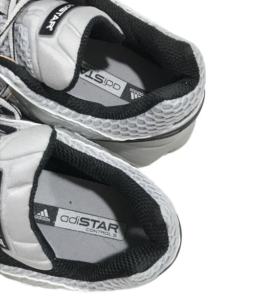adidas（アディダス）adidas (アディダス) アディスター コントロール 5 グレー サイズ:US10/UK9 1/2 /FR44の古着・服飾アイテム