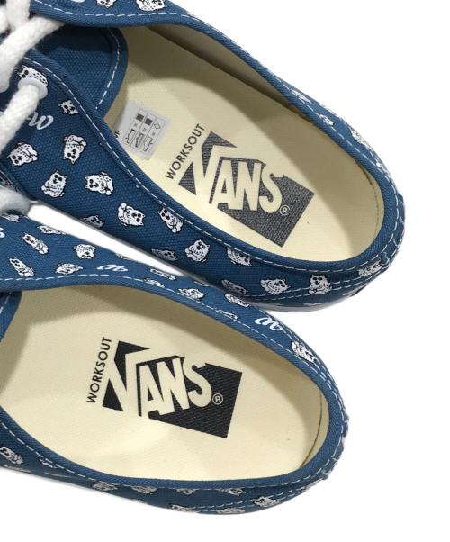 VANS（ヴァンズ）VANS (ヴァンズ) WORKSOUT (ワークアウト) ローカットスニーカー ブルー×ホワイト サイズ:US10/UK9/EU43の古着・服飾アイテム