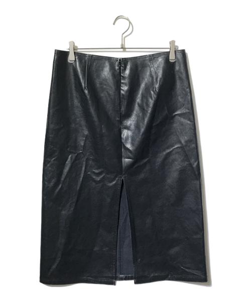 DIESEL（ディーゼル）DIESEL (ディーゼル) オー タテン ミディ スカート ブラック サイズ:44の古着・服飾アイテム