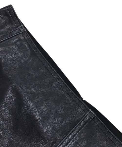 DIESEL（ディーゼル）DIESEL (ディーゼル) オー タテン ミディ スカート ブラック サイズ:44の古着・服飾アイテム
