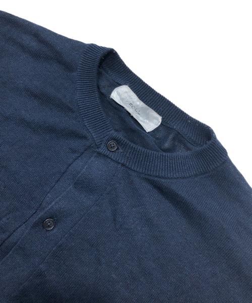 FOLL（フォル）FOLL (フォル) summer linen wardrobe cardigan ネイビー サイズ:2の古着・服飾アイテム