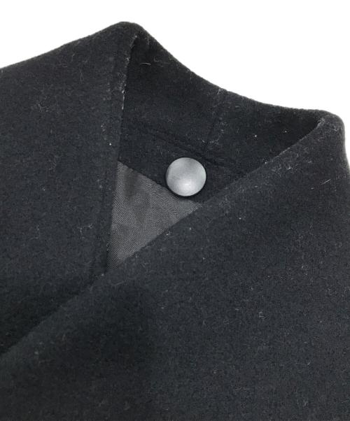 THE Sakaki（ザ サカキ）THE Sakaki (ザ サカキ) レザー切替スタジャン ブラック×レッド サイズ:Ｓの古着・服飾アイテム