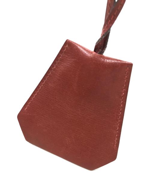 HERMES（エルメス）HERMES (エルメス) クロシェットネックレス レッドの古着・服飾アイテム