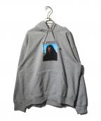 SUPREMEシュプリーム）の古着「シス フーデッドスウェットシャツ」｜グレー