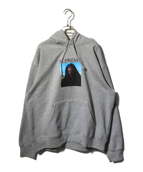 SUPREME（シュプリーム）SUPREME (シュプリーム) シス フーデッドスウェットシャツ グレー サイズ:Lの古着・服飾アイテム