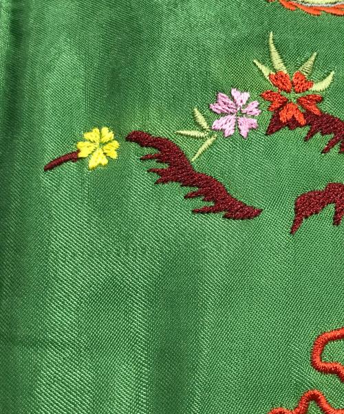 KENZO（ケンゾー）KENZO (ケンゾー) スカジャンクロスボディバッグ グリーンの古着・服飾アイテム