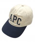 A.P.C.×GAPアーペーセー×ギャップ）の古着「キャップ」｜ベージュ