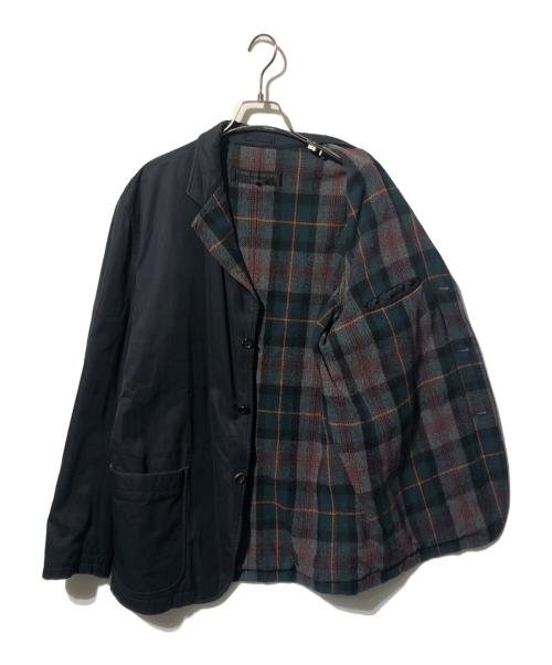 COMME des GARCONS HOMME（コムデギャルソン オム）COMME des GARCONS HOMME (コムデギャルソン オム) 3Bギャバジンジャケット ネイビー サイズ:Lの古着・服飾アイテム