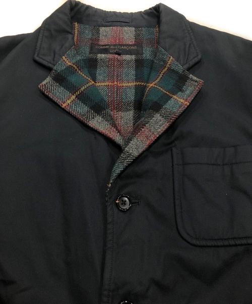 COMME des GARCONS HOMME（コムデギャルソン オム）COMME des GARCONS HOMME (コムデギャルソン オム) 3Bギャバジンジャケット ネイビー サイズ:Lの古着・服飾アイテム