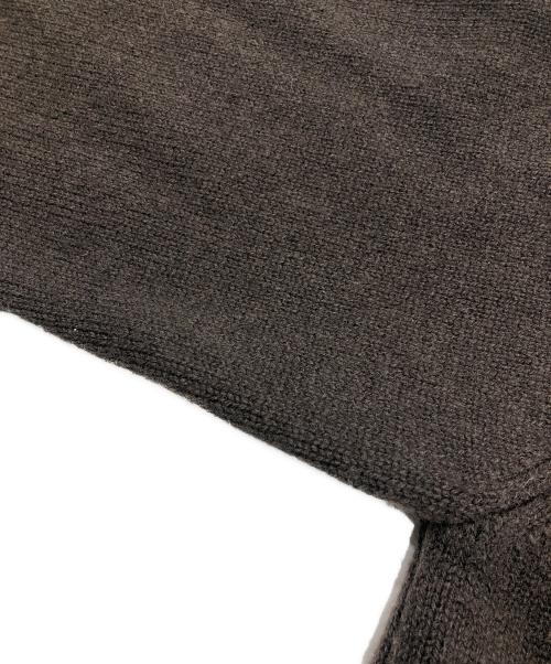 ETRE TOKYO（エトレトウキョウ）ETRE TOKYO (エトレトウキョウ) Vネック2wayニットプルオーバー ブラウン サイズ:Freeの古着・服飾アイテム
