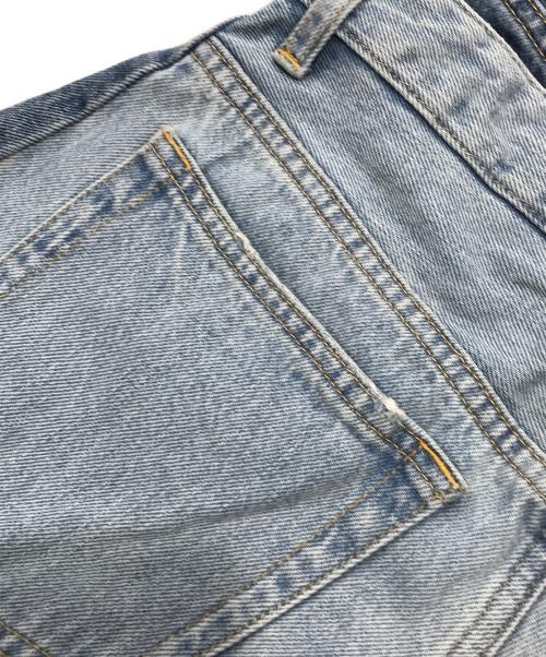 moussy（マウジー）moussy (マウジー) INSILENCE DOUBLE WAIST BAGGY/デニムパンツ/ジーンズ/切替デニム インディゴの古着・服飾アイテム