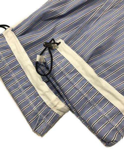 sacai（サカイ）sacai (サカイ) THOMAS MASON (トーマスメイソン) Cotton Poplin Pants/ストライプパンツ ブルー サイズ:2の古着・服飾アイテム