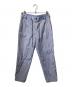 sacai（サカイ）の古着「Cotton Poplin Pants/ストライプパンツ」｜ブルー