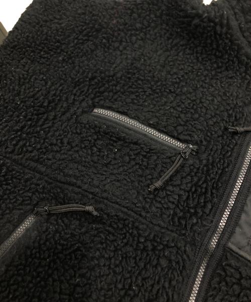 THE NORTHFACE PURPLELABEL（ザ・ノースフェイス パープルレーベル）THE NORTHFACE PURPLELABEL (ザ・ノースフェイス パープルレーベル) Wool Boa Fleece Field Jacket/ボアジャケット ブラック サイズ:Ｍの古着・服飾アイテム