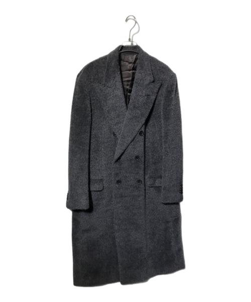 CARUSO（カルーゾ）CARUSO (カルーゾ) アルパカ混チェスターコート グレー サイズ:46の古着・服飾アイテム