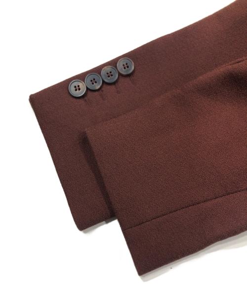 Max Mara Studio（マックスマーラ ストゥディオ）Max Mara Studio (マックスマーラ ストゥディオ) ダブルジャケット ブラウン サイズ:44の古着・服飾アイテム