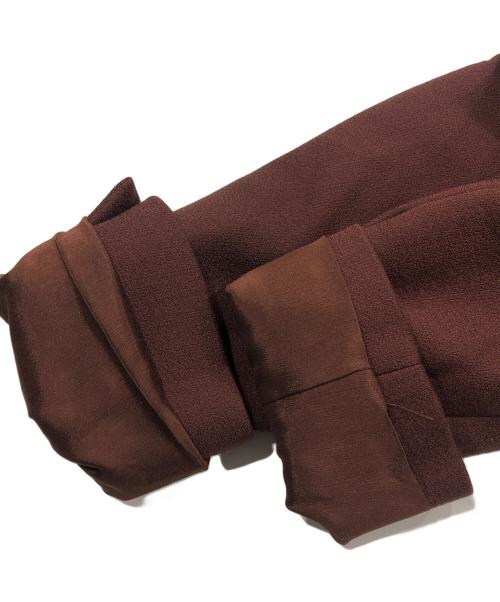 Max Mara Studio（マックスマーラ ストゥディオ）Max Mara Studio (マックスマーラ ストゥディオ) ダブルジャケット ブラウン サイズ:44の古着・服飾アイテム