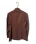 Max Mara Studio (マックスマーラ ストゥディオ) ダブルジャケット ブラウン サイズ:44：14000円