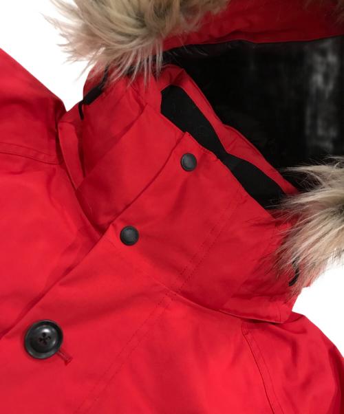 Canterbury（カンタベリー）CANTERBURY (カンタベリー) INVERCARGILL DOWN MIDDLE COAT/ダウンコート レッド サイズ:Lの古着・服飾アイテム