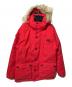 CANTERBURY（カンタベリー）の古着「INVERCARGILL DOWN MIDDLE COAT/ダウンコート」｜レッド