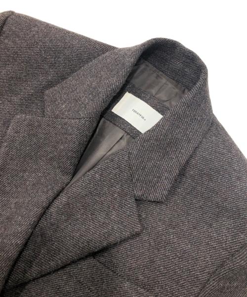 TODAYFUL（トゥデイフル）TODAYFUL (トゥデイフル) Wool 100% Chester Coat/ロングコート/ウールコート ブラウン サイズ:38の古着・服飾アイテム