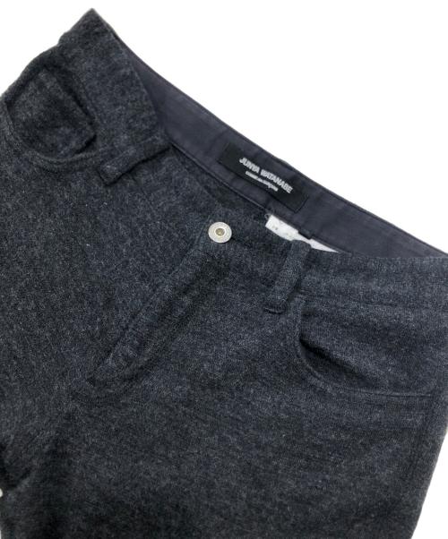 JUNYA WATANABE COMME des GARCONS（(ジュンヤワタナベ コムデギャルソン）JUNYA WATANABE COMME des GARCONS ((ジュンヤワタナベ コムデギャルソン) ウールテーパードパンツ ブラック サイズ:Ｓの古着・服飾アイテム