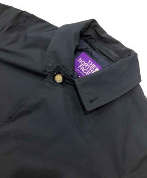 THE NORTHFACE PURPLELABEL（ザ・ノースフェイス パープルレーベル）THE NORTHFACE PURPLELABEL (ザ・ノースフェイス パープルレーベル) BEAMS (ビームス) 別注ステンカラーコート ネイビー サイズ:WSの古着・服飾アイテム