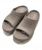 BALENCIAGA×crocsバレンシアガ×クロックス）の古着「プールクロックスラバーミュール」｜ベージュ