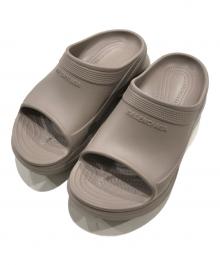 BALENCIAGA×crocs（バレンシアガ×クロックス）の古着「プールクロックスラバーミュール」｜ベージュ