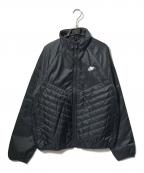 NIKEナイキ）の古着「ミッドウェイトパファージャケット」｜ブラック