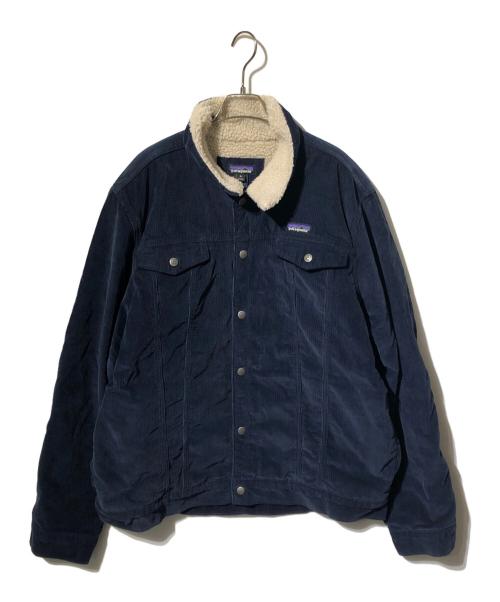 Patagonia（パタゴニア）Patagonia (パタゴニア) パイル ラインド トラッカー ジャケット ネイビー サイズ:XLの古着・服飾アイテム