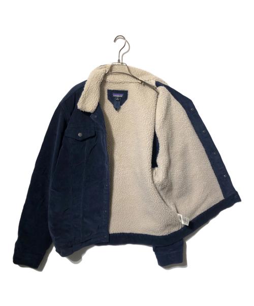 Patagonia（パタゴニア）Patagonia (パタゴニア) パイル ラインド トラッカー ジャケット ネイビー サイズ:XLの古着・服飾アイテム