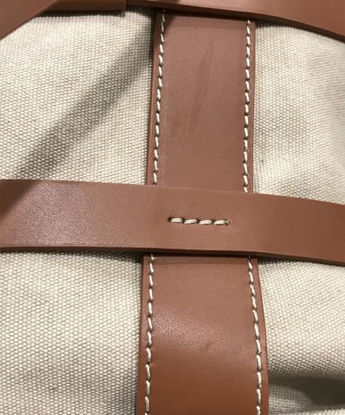 IACUCCI（イアクッチ）IACUCCI (イアクッチ) メッシュトートバッグ ブラウンの古着・服飾アイテム