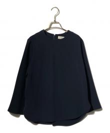 IENA（イエナ）の古着「＆NAVYカーブスリットブラウス」｜ネイビー