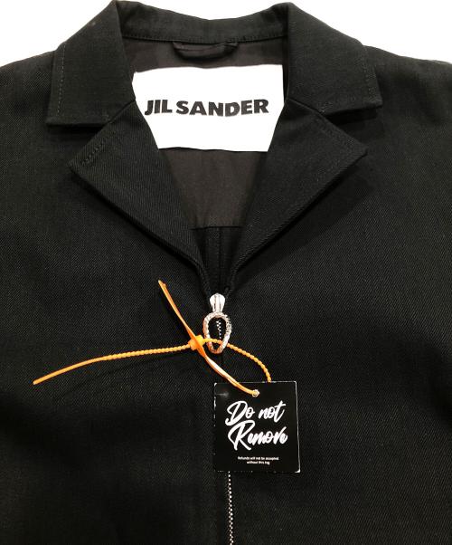 JIL SANDER（ジルサンダー）JIL SANDER (ジルサンダー) JACKET 64 BIS ブラック サイズ:38の古着・服飾アイテム