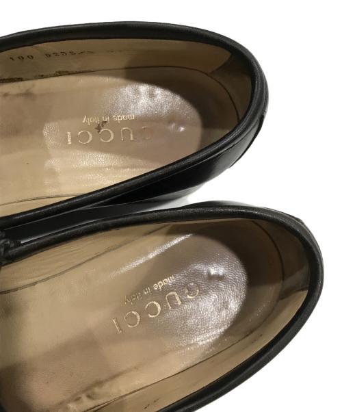 GUCCI（グッチ）GUCCI (グッチ) ホースビットローファー ブラウン サイズ:37の古着・服飾アイテム