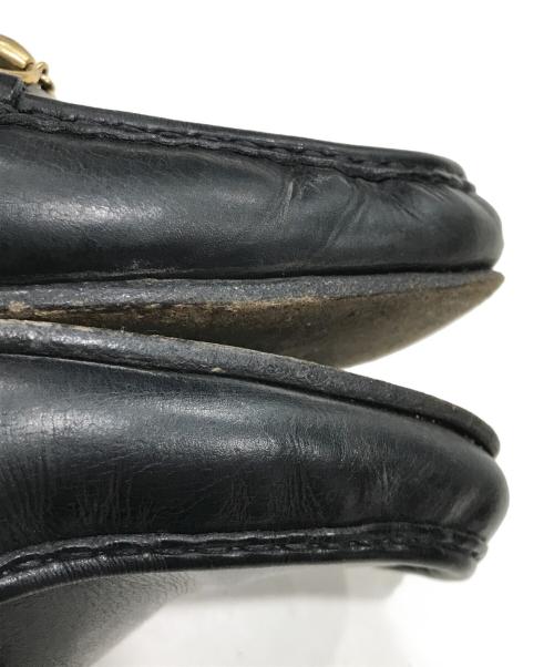 GUCCI（グッチ）GUCCI (グッチ) ホースビットローファー ブラック サイズ:24.0の古着・服飾アイテム