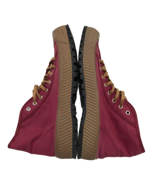 ZDA Climber（ゼットディーエー）ZDA Climber (ゼットディーエー) ハイカットスニーカー レッド×ブラウン サイズ:43の古着・服飾アイテム