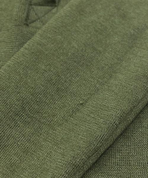 POLO RALPH LAUREN（ポロ・ラルフローレン）POLO RALPH LAUREN (ポロ・ラルフローレン) ヘンリーネック切替ワンピース グリーン サイズ:Sの古着・服飾アイテム