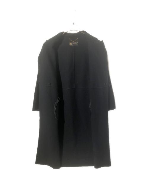 Curensology（カレンソロジー）Curensology (カレンソロジー) MANTECOウールチェスターコート ブラック サイズ:SIZE Fの古着・服飾アイテム