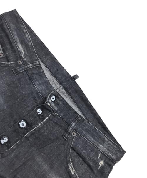 DSQUARED2（ディースクエアード）DSQUARED2 (ディースクエアード) Skater Jean/デニムパンツ ブラック サイズ:50の古着・服飾アイテム