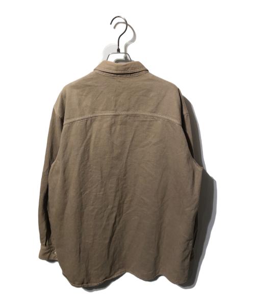 AURALEE（オーラリー）AURALEE (オーラリー) BOTANICAL DYED SELVEDGE DENIM SHIRTS BLOUSON ブラウン サイズ:3の古着・服飾アイテム