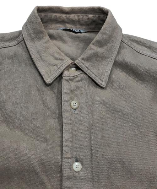 AURALEE（オーラリー）AURALEE (オーラリー) BOTANICAL DYED SELVEDGE DENIM SHIRTS BLOUSON ブラウン サイズ:3の古着・服飾アイテム