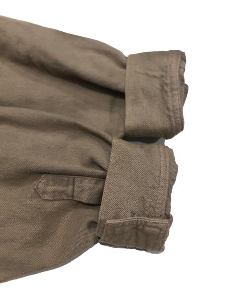AURALEE（オーラリー）AURALEE (オーラリー) BOTANICAL DYED SELVEDGE DENIM SHIRTS BLOUSON ブラウン サイズ:3の古着・服飾アイテム