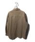 AURALEE (オーラリー) BOTANICAL DYED SELVEDGE DENIM SHIRTS BLOUSON ブラウン サイズ:3：14000円