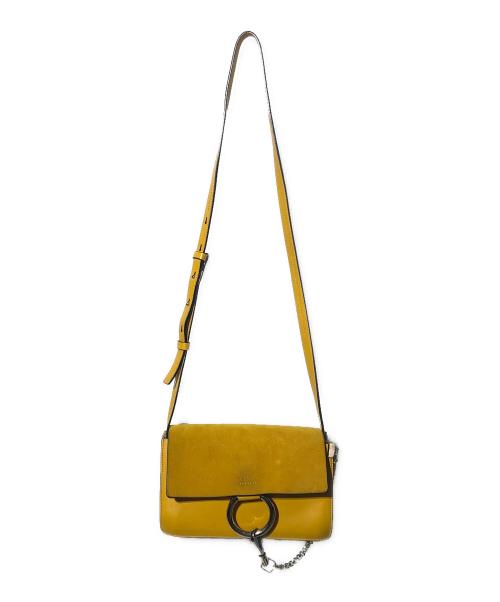 Chloe（クロエ）Chloe (クロエ) 斜め掛けショルダーバッグ イエローの古着・服飾アイテム