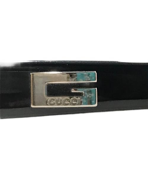GUCCI（グッチ）GUCCI (グッチ) オーバル サングラス ブラック サイズ:52□19 130の古着・服飾アイテム