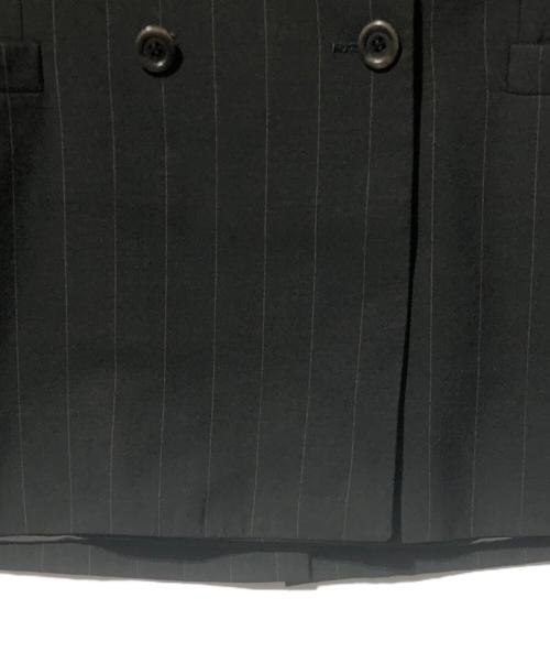 GIANNI VERSACE（ジャンニ・ヴェルサーチ）GIANNI VERSACE (ジャンニ・ヴェルサーチ) ピンストライプダブルセットアップスーツ グリーン サイズ:表記なしの古着・服飾アイテム