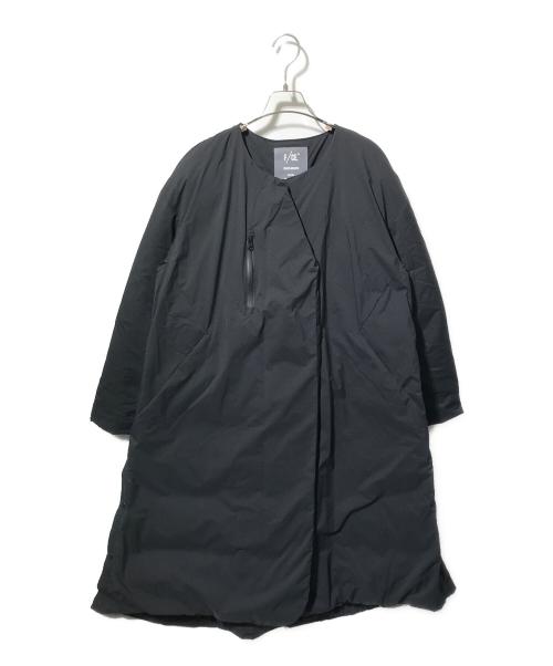 F/CE（エフシーイー）F/CE (エフシーイー) NANGA (ナンガ) FT LONG DOWN COAT/ダウンコート ブラック サイズ:Sの古着・服飾アイテム