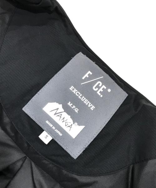 F/CE（エフシーイー）F/CE (エフシーイー) NANGA (ナンガ) FT LONG DOWN COAT/ダウンコート ブラック サイズ:Sの古着・服飾アイテム